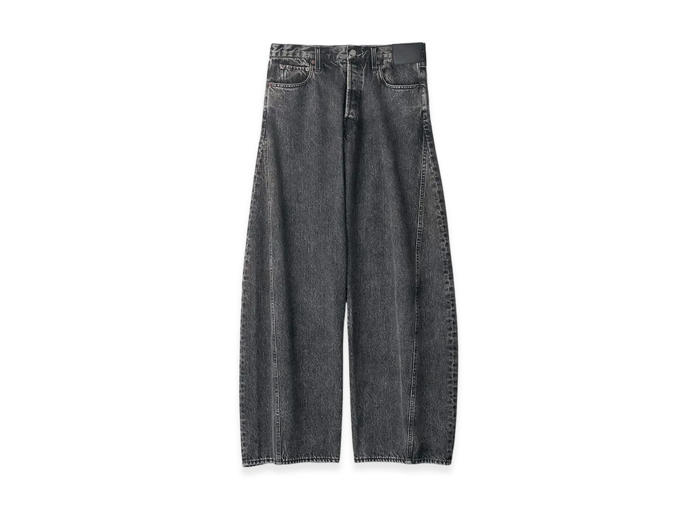 ssstein x UMBRO Deformation Wide Denim Jeans "Black"