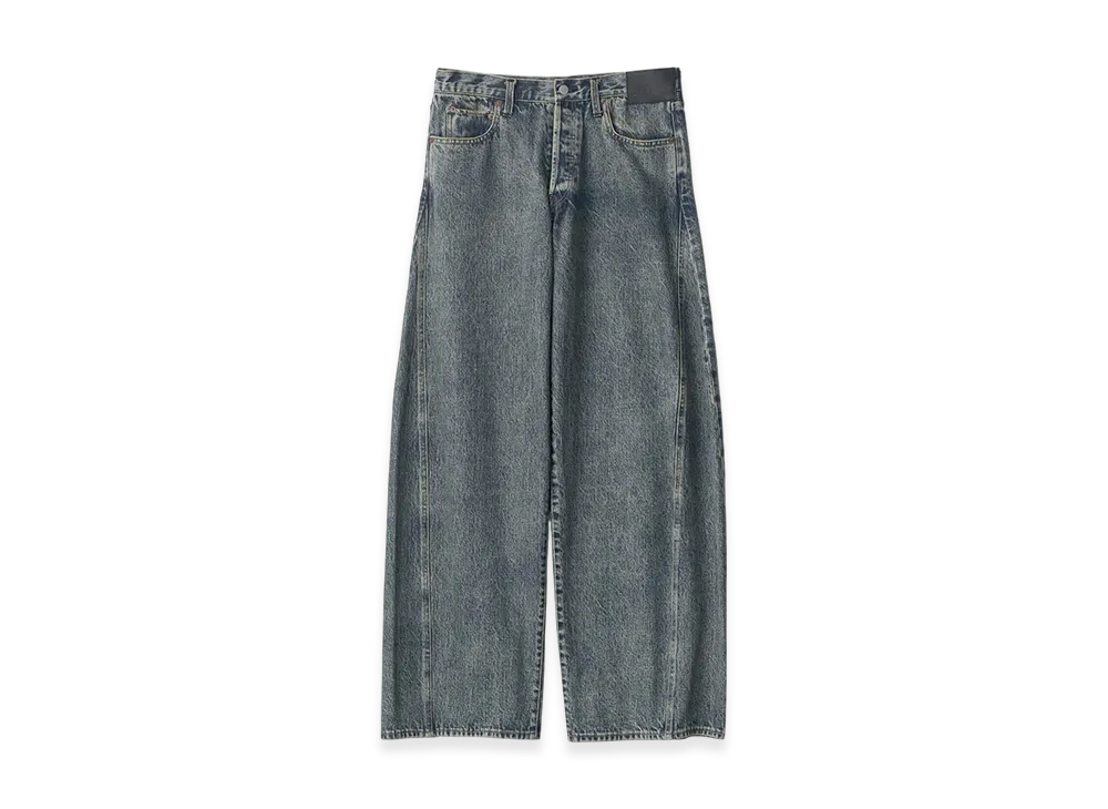 ssstein x UMBRO Deformation Wide Denim Jeans "Indigo"
