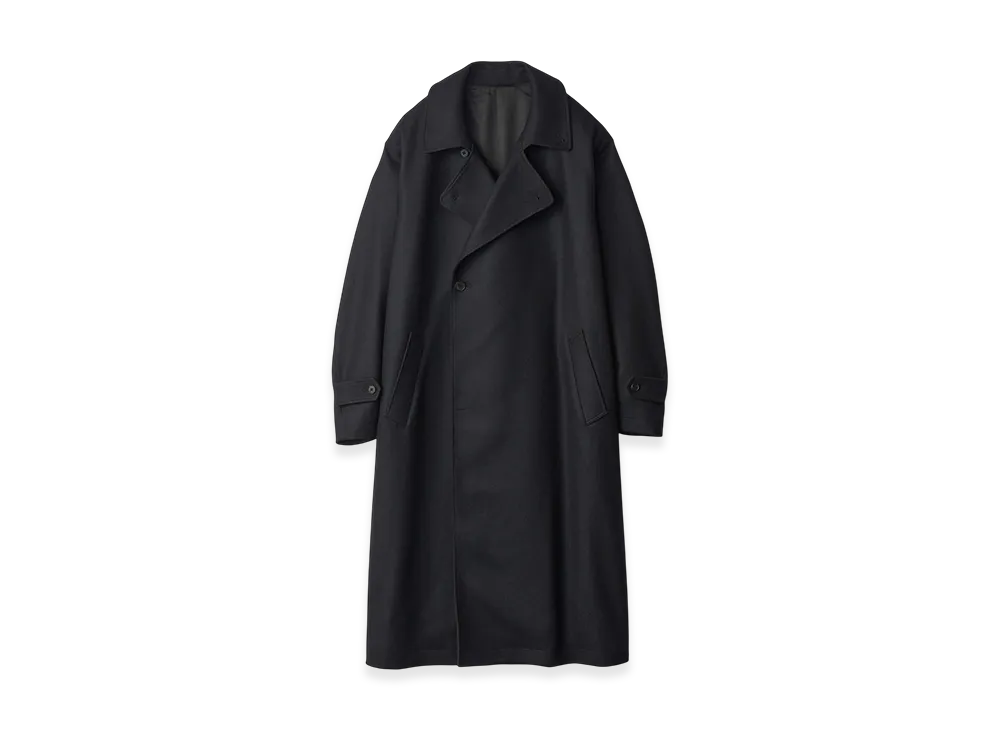 ssstein Oversized Double Breasted Coat "Black"