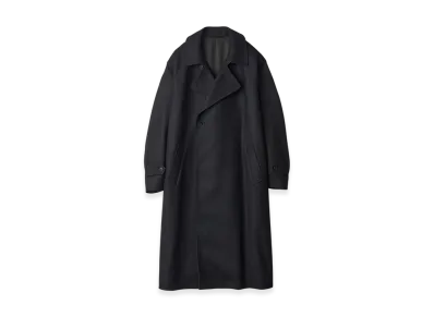 ssstein Oversized Double Breasted Coat "Black"