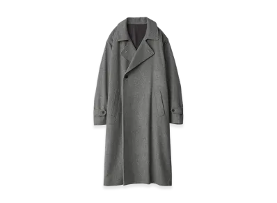ssstein Oversized Double Breasted Coat "Grey"
