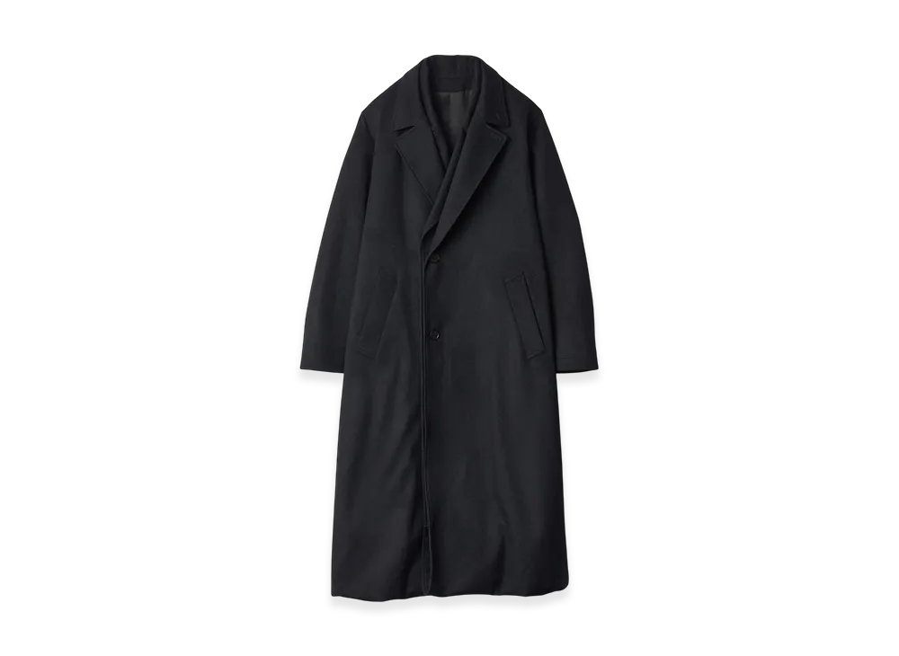 ssstein Oversized Layered Combination Coat "Black"