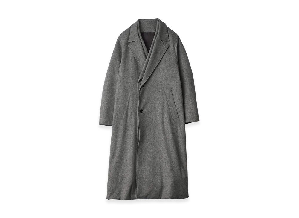 ssstein Oversized Layered Combination Coat "Grey"