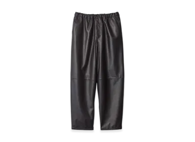 ssstein Sheep Leather Easy Trousers "Grey Brown"