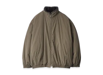 ssstein Mouton Inner Reversible Padded Jacket "Taupe/Grey Khaki"
