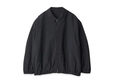 ssstein Recycled Nylon Oversized Zip Jacket "Black"