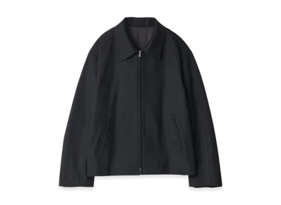 ssstein W/Ca Beaver Zip Short Jacket "Black"