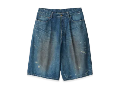 ssstein Baggy Denim Shorts "Indigo"