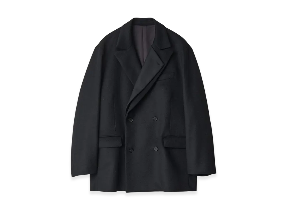 ssstein Oversized Double Lapelled Jacket "Black"