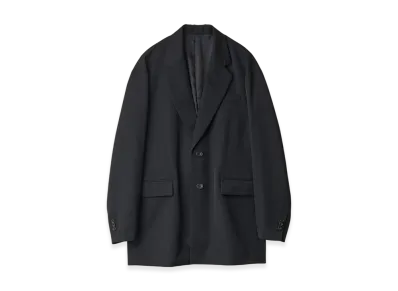 ssstein Oversized Single Breasted Long Jacket "Black"