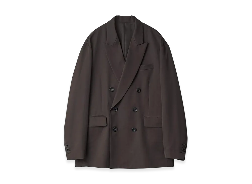 ssstein Oversized Double Breasted Jacket "Grey Khaki"
