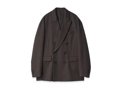 ssstein Oversized Double Breasted Jacket "Grey Khaki"