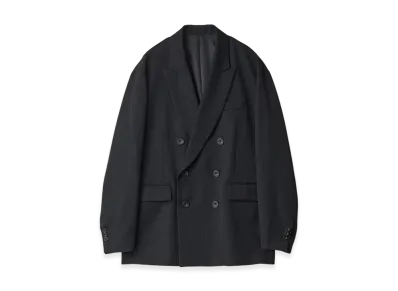 ssstein Oversized Double Breasted Jacket "Black"