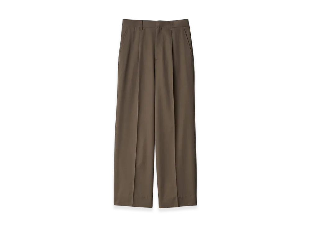 ssstein Straight Trousers "Dark Beige"