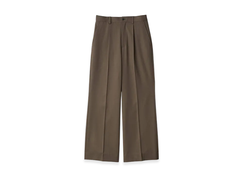 ssstein Flare Trousers "Dark Beige"