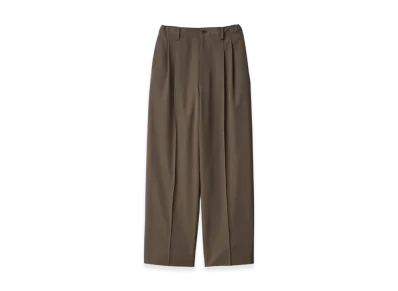 ssstein Two Tuck Easy Trousers "Dark Beige"