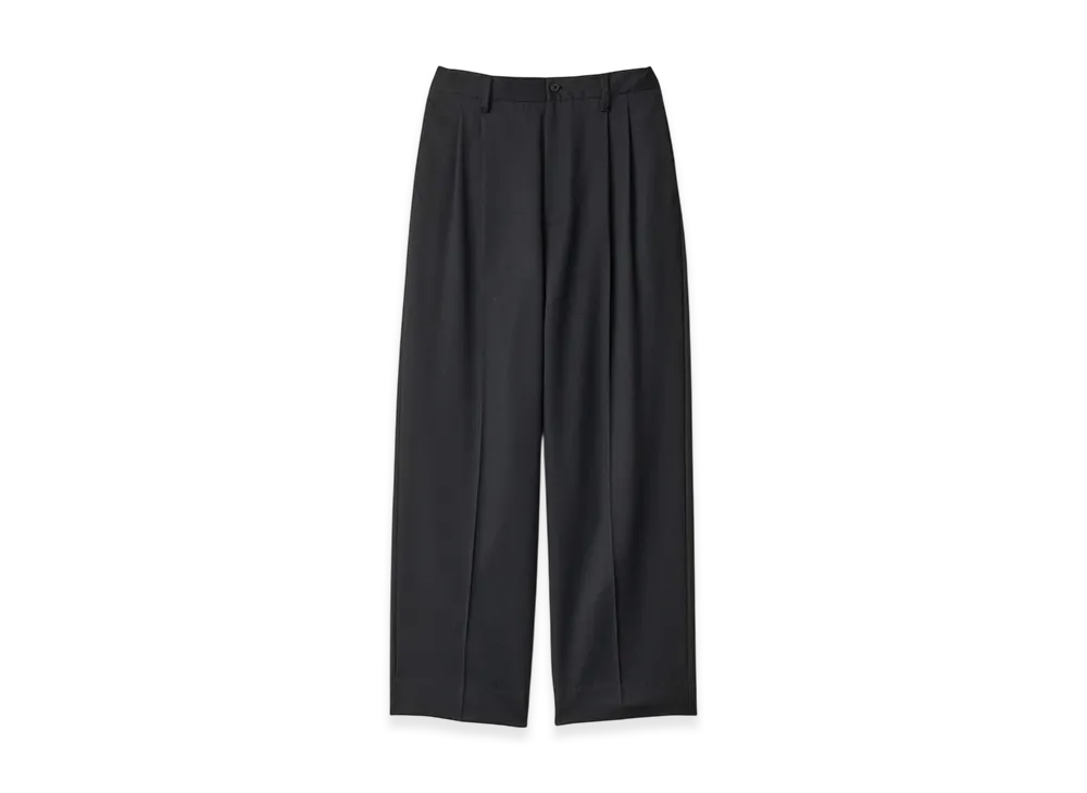 ssstein Two Tuck Easy Trousers "Black"