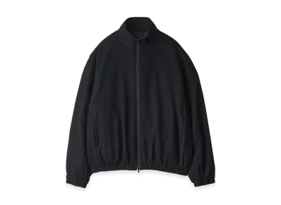 ssstein Wool/Cashmere Fleece Zip Jacket "Black"