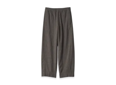 ssstein Wool/Cashmere Fleece Easy Twist Trousers "Grey Brown"