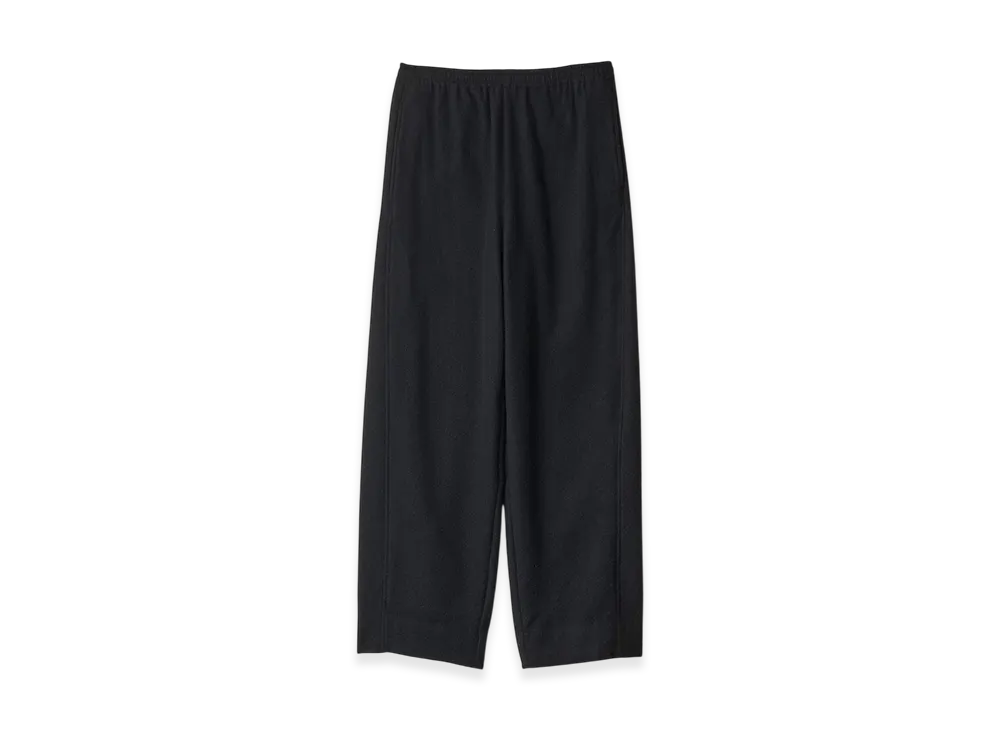 ssstein Wool/Cashmere Fleece Easy Twist Trousers "Black"