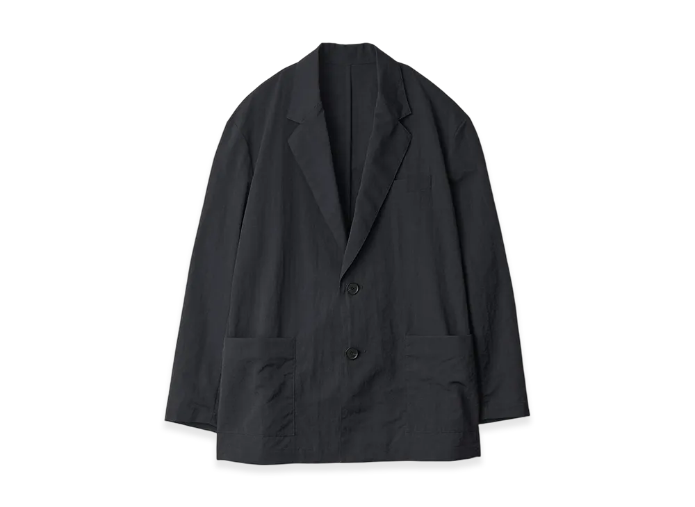 ssstein Windproof Nylon Single Breasted Jacket "Black"