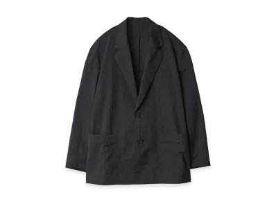 ssstein Windproof Nylon Single Breasted Jacket "Black"