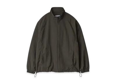 ssstein Windbreaker Stand Collar Jacket "Dark Khaki"