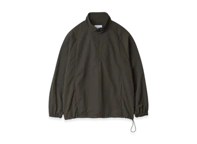 ssstein Windbreaker Half Zip Pullover "Dark Khaki"