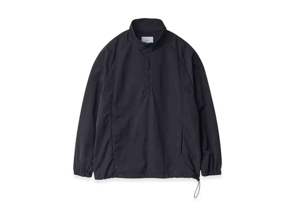 ssstein Windbreaker Half Zip Pullover "Black"