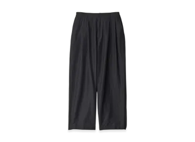 ssstein Wool/Silk Wide Easy Trousers "Black"