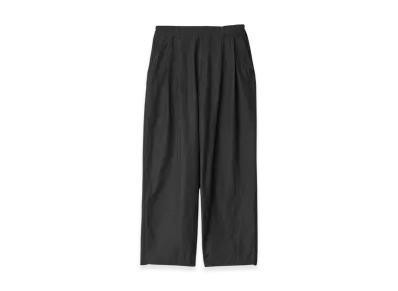 ssstein Wool/Silk Wide Easy Trousers "Dark Charcoal"