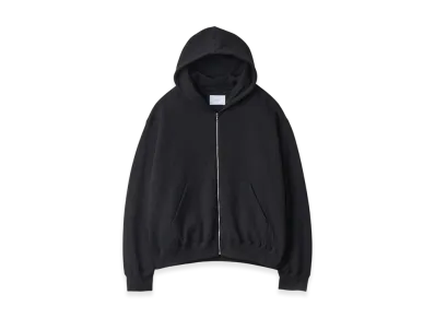 ssstein Yak/Cotton Sweat Zip Hoody "Black"