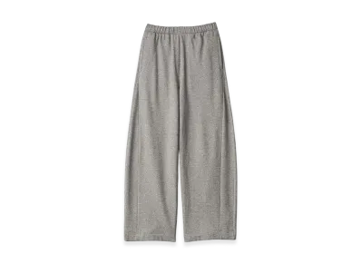 ssstein Yak/Cotton Sweat Easy Trousers "Top Grey"