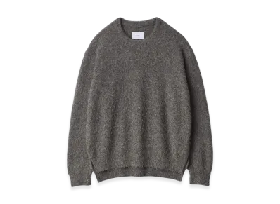 ssstein Wool/Alpaca Milled Knit Crew Neck LS "Grey"