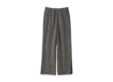 ssstein Wool/Alpaca Milled Knit Easy Trousers "Grey"