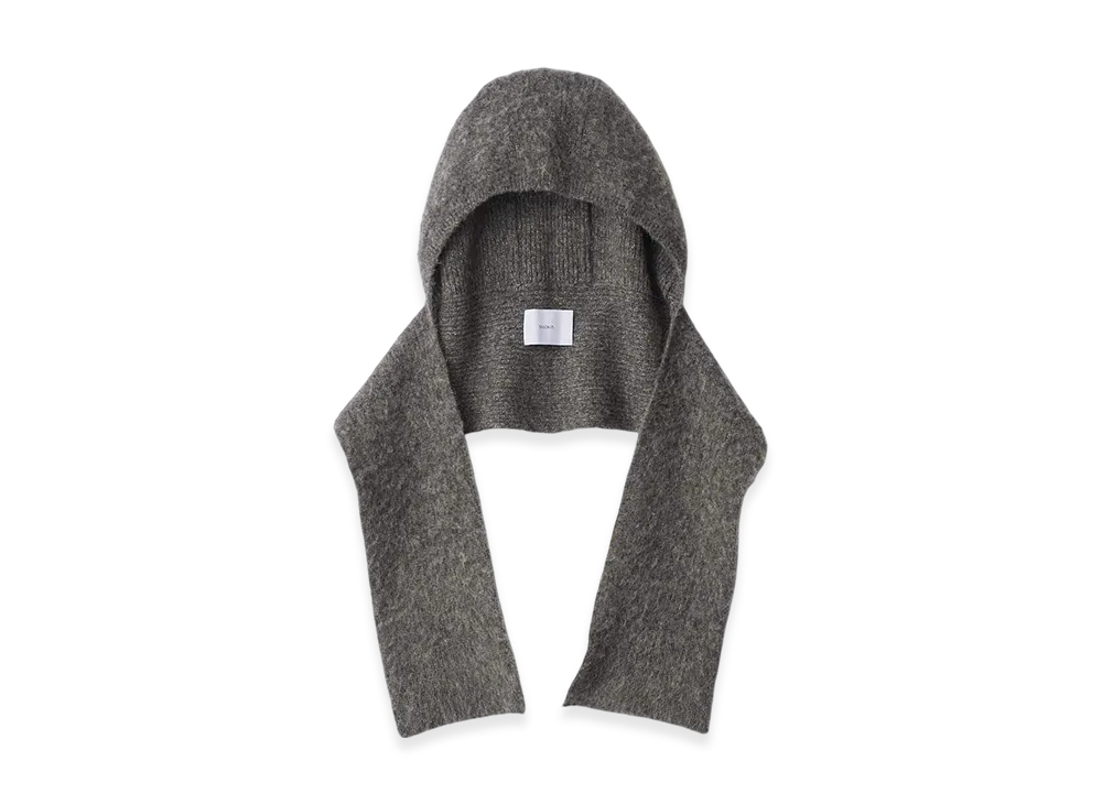 ssstein Wool/Alpaca Milled Knit Balaclava 