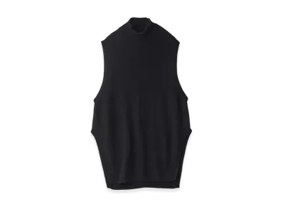 ssstein Cashmere/Sable Tweed Knit Pullover Vest "Black"