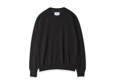 ssstein Wool/Silk Knit Crew Neck LS "Black"