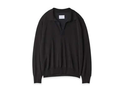 ssstein Wool/Silk Knit Skipper LS "Black"