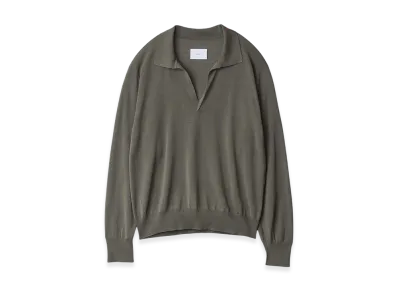 ssstein Wool/Silk Knit Skipper LS "Taupe"