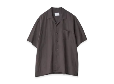 ssstein Rayon/Linen Oversized SS Shirt "Charcoal"