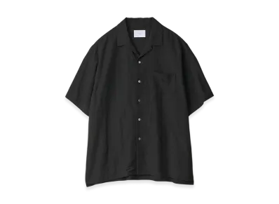 ssstein Rayon/Linen Oversized SS Shirt "Black"