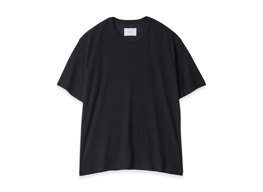 ssstein Fine Wool Oversized Short Sleeve Tee "Black"