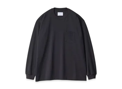 ssstein Oversized Long Sleeve Pocket Tee "Dark Navy"