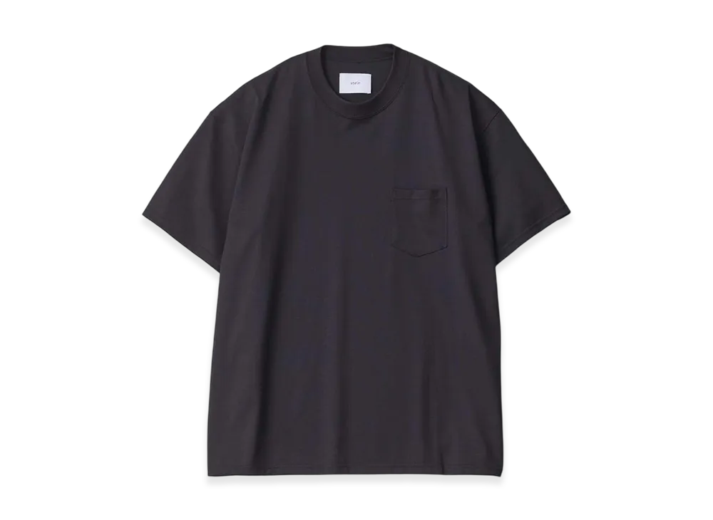 ssstein Oversized Pocket Tee "Dark Navy"