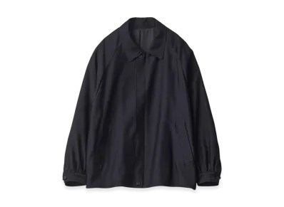 ssstein W/R/SI Oversized Harrington Jacket "Dark Navy"