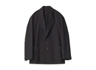 ssstein Windproof Nylon Single Breasted Jacket "Black"