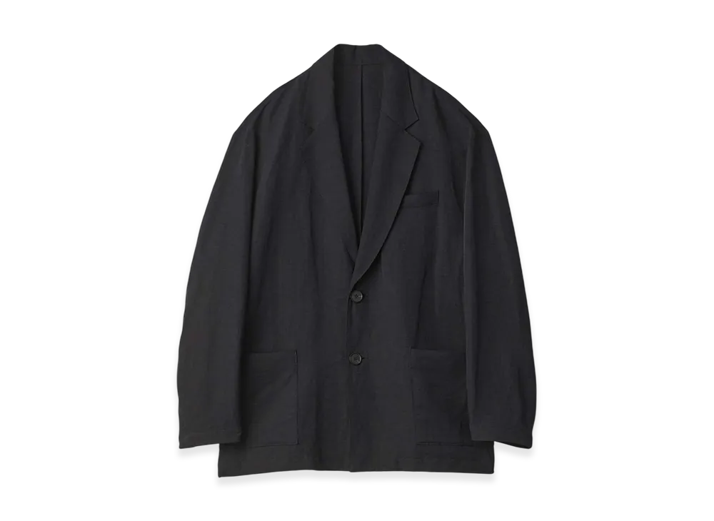 ssstein LI/NY Poplin Single Breasted Jacket "Black"