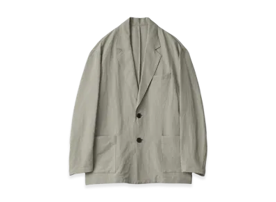 ssstein LI/NY Poplin Single Breasted Jacket "Beige Grey"