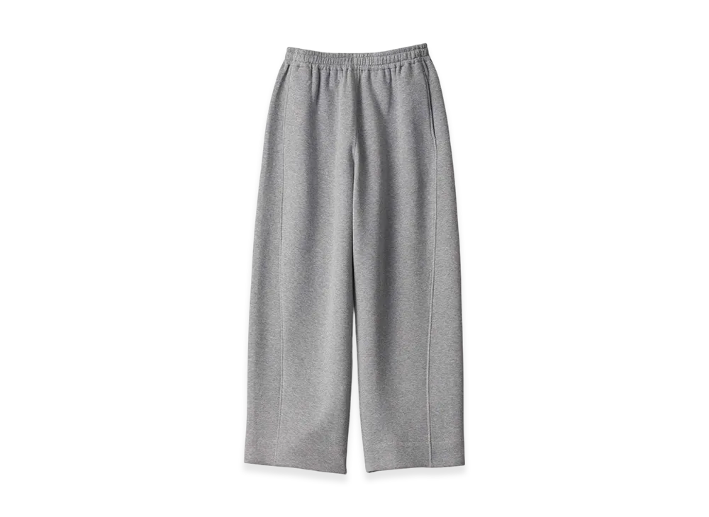 ssstein Cotton Double Knit Twist Seam Pants "Top Grey"